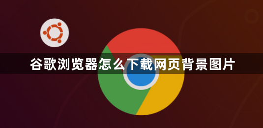 谷歌浏览器怎么下载网页背景图片1