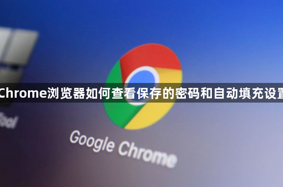 Chrome浏览器如何查看保存的密码和自动填充设置1