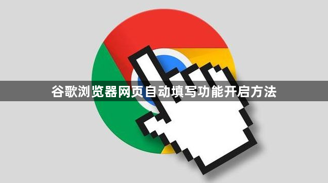 谷歌浏览器网页自动填写功能开启方法1