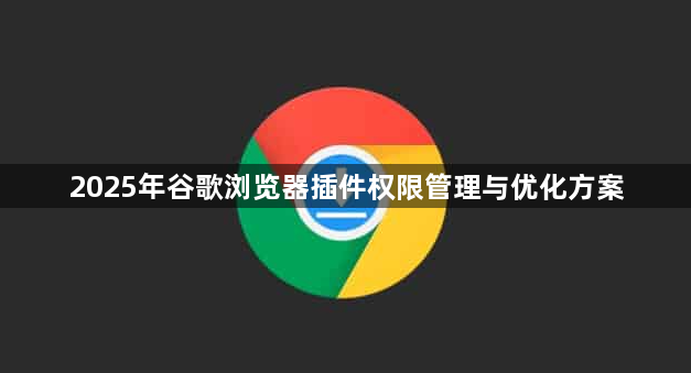2025年谷歌浏览器插件权限管理与优化方案1