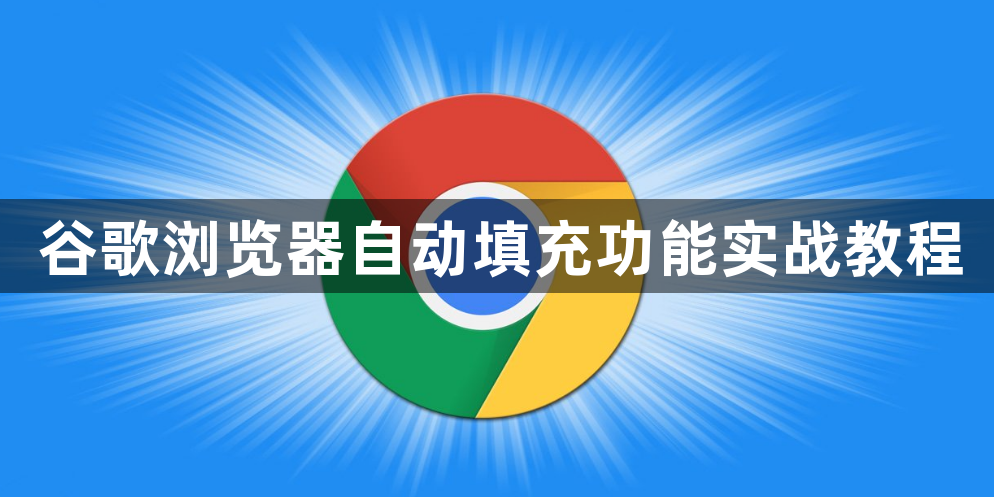 谷歌浏览器自动填充功能实战教程1