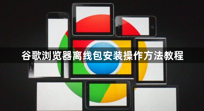 谷歌浏览器离线包安装操作方法教程1