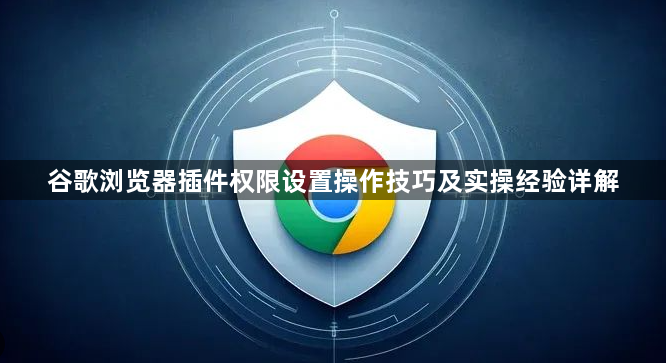 谷歌浏览器插件权限设置操作技巧及实操经验详解1