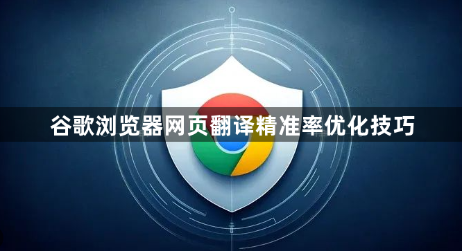 谷歌浏览器网页翻译精准率优化技巧1