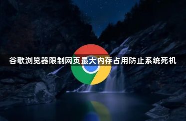 谷歌浏览器限制网页最大内存占用防止系统死机1