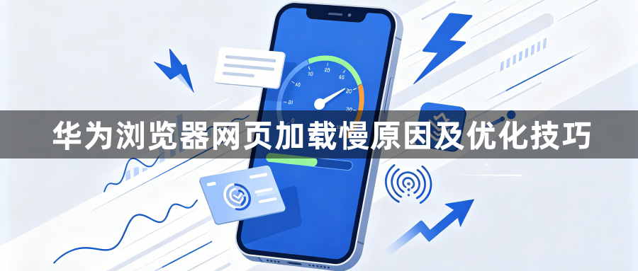 华为浏览器网页加载慢原因及优化技巧1