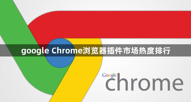 google Chrome浏览器插件市场热度排行1