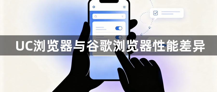 UC浏览器与谷歌浏览器性能差异1