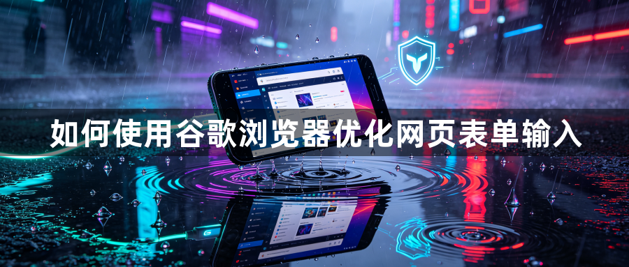 如何使用谷歌浏览器优化网页表单输入1