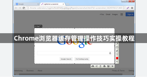 Chrome浏览器缓存管理操作技巧实操教程1