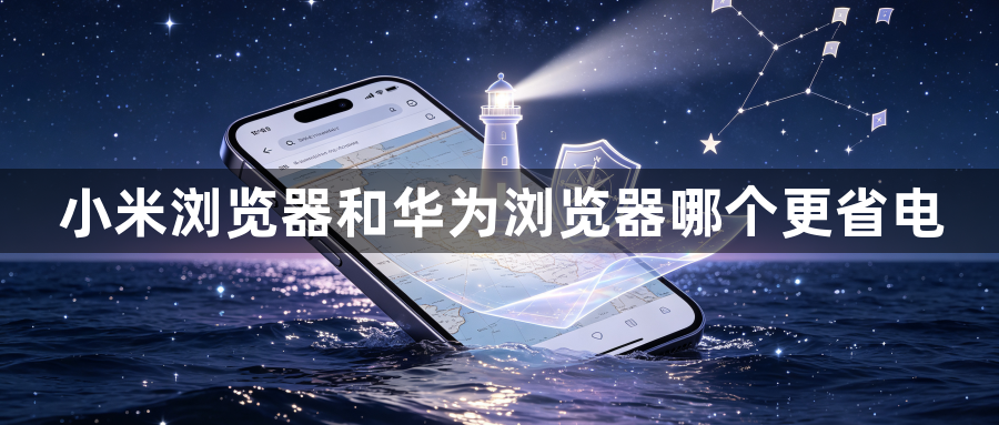 小米浏览器和华为浏览器哪个更省电1