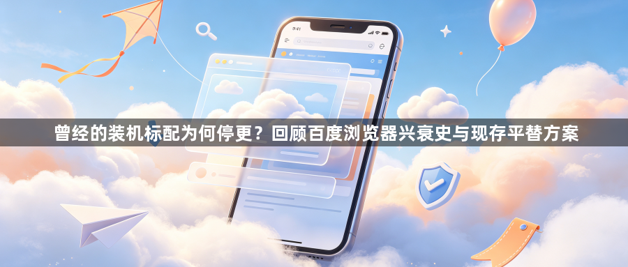 曾经的装机标配为何停更?回顾百度浏览器兴衰史与现存平替方案1