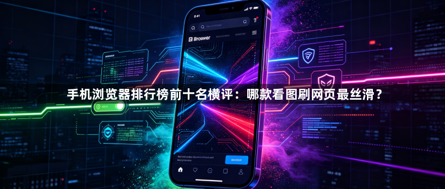手机浏览器排行榜前十名横评：哪款看图刷网页最丝滑？1