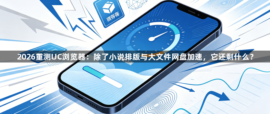 2026重测UC浏览器：除了小说排版与大文件网盘加速，它还剩什么？1