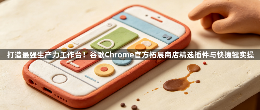 打造最强生产力工作台!谷歌Chrome官方拓展商店精选插件与快捷键实操1