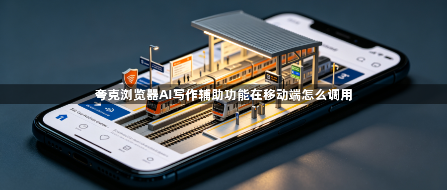 夸克浏览器AI写作辅助功能在移动端怎么调用1