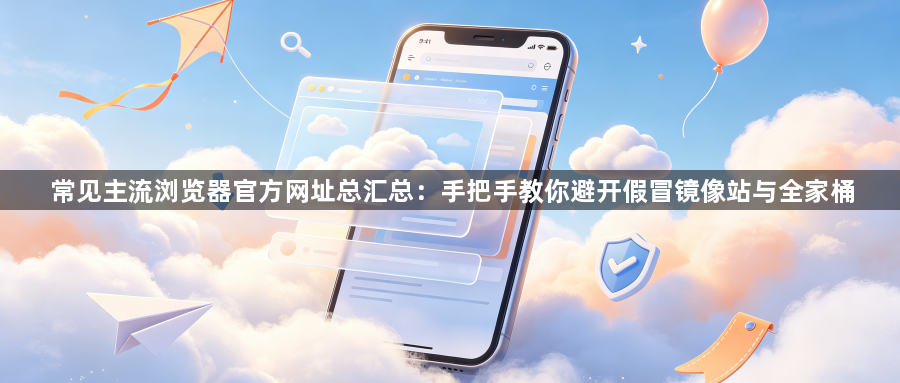 常见主流浏览器官方网址总汇总：手把手教你避开假冒镜像站与全家桶1