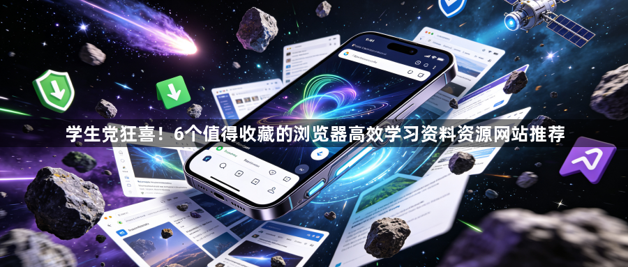 学生党狂喜!6个值得收藏的浏览器高效学习资料资源网站推荐1