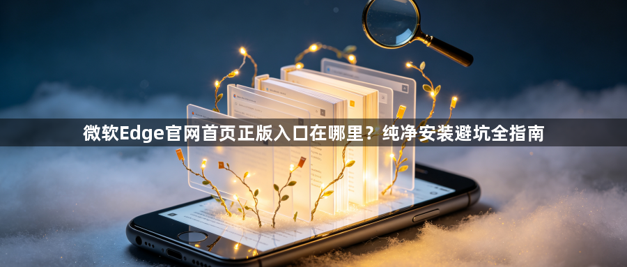 微软Edge官网首页正版入口在哪里？纯净安装避坑全指南1