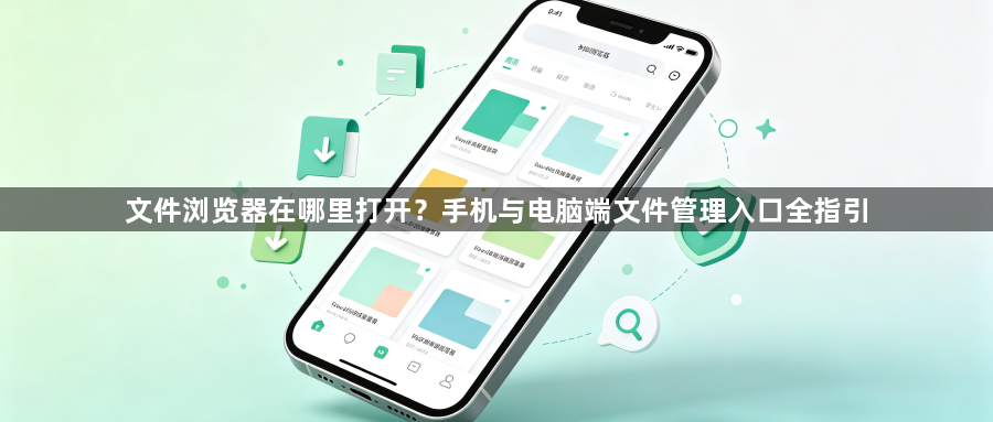 文件浏览器在哪里打开?手机与电脑端文件管理入口全指引1