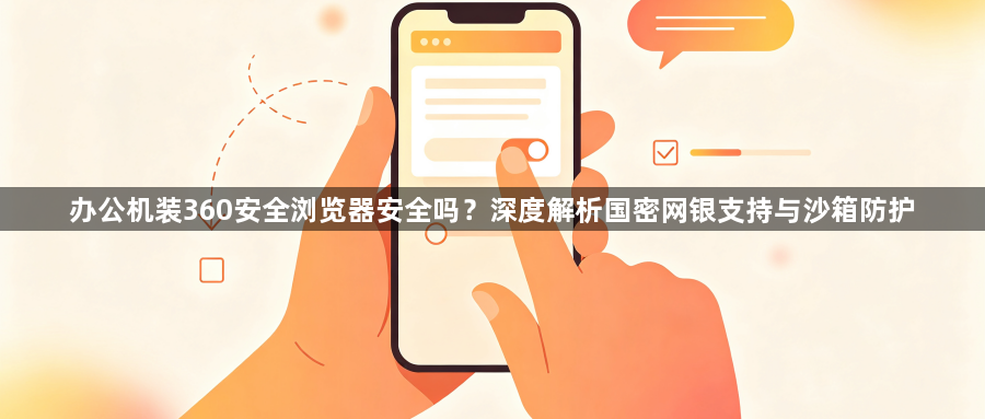 办公机装360安全浏览器安全吗？深度解析国密网银支持与沙箱防护1