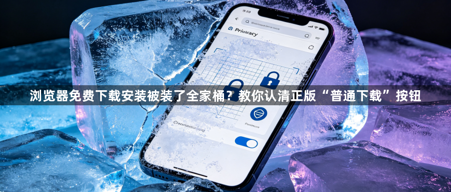 浏览器免费下载安装被装了全家桶？教你认清正版“普通下载”按钮1