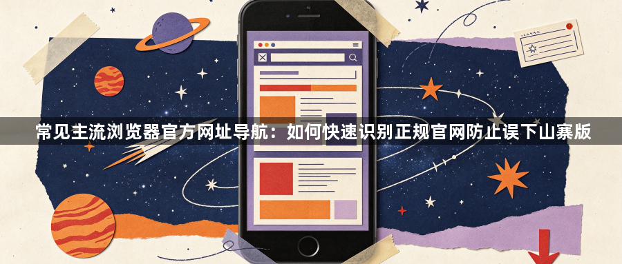 常见主流浏览器官方网址导航:如何快速识别正规官网防止误下山寨版1