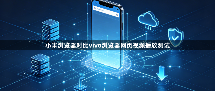 小米浏览器对比vivo浏览器网页视频播放测试1